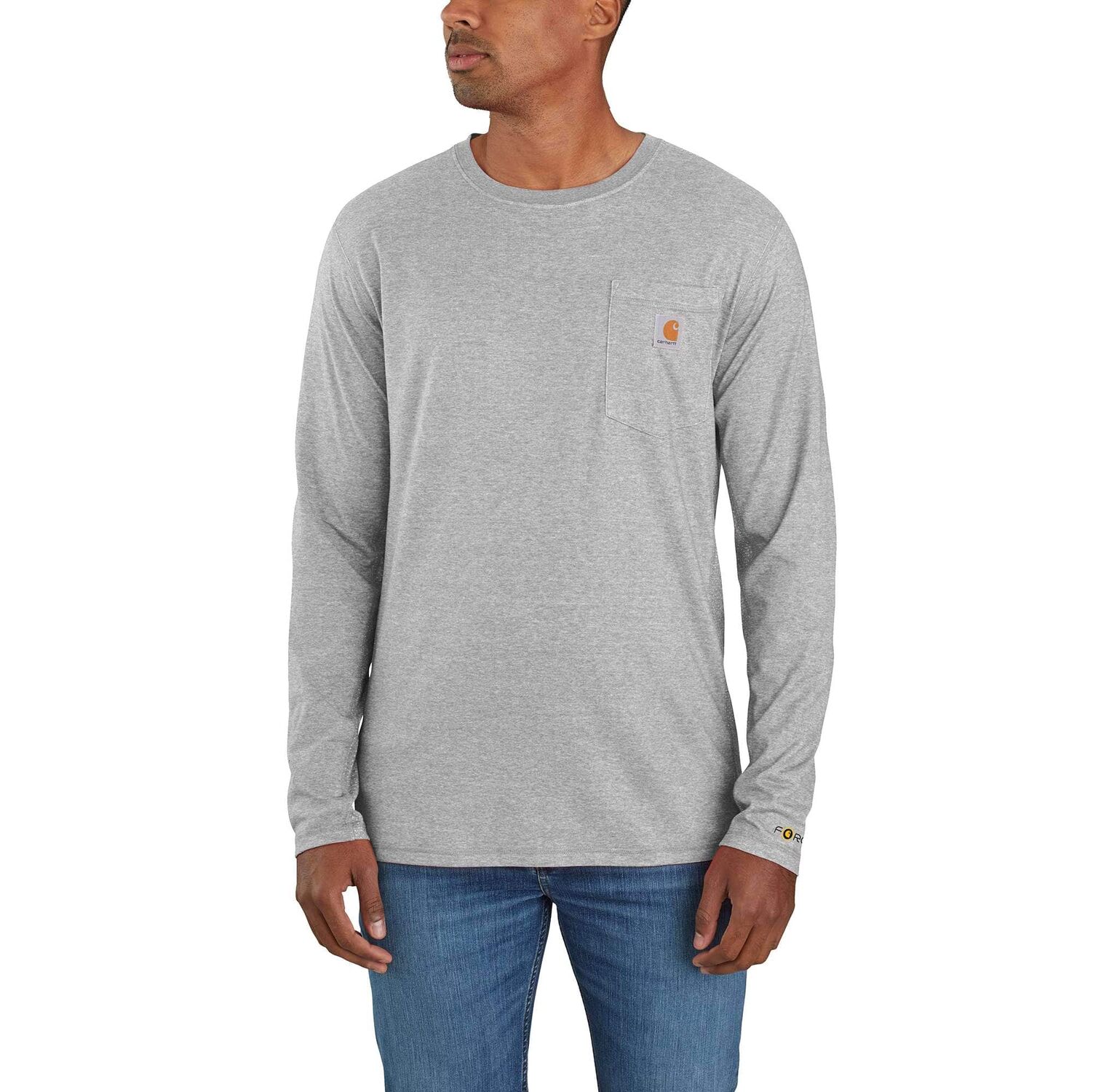 Carhartt Men's Force Relaxed Fit Long Sleeve Pocket T-Shirt