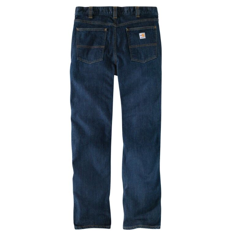 Carhartt Men's Flame Resistant Rugged Flex Straight Fit 5-Pocket Jean