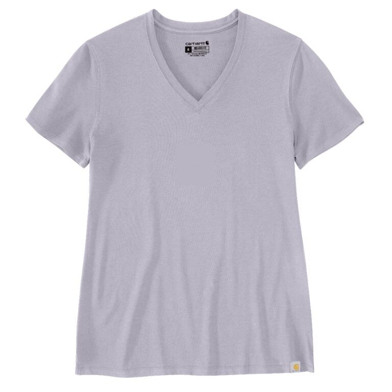 Carhartt Women's TENCEL Fiber Series Relaxed Fit Short Sleeve V-Neck T-Shirt