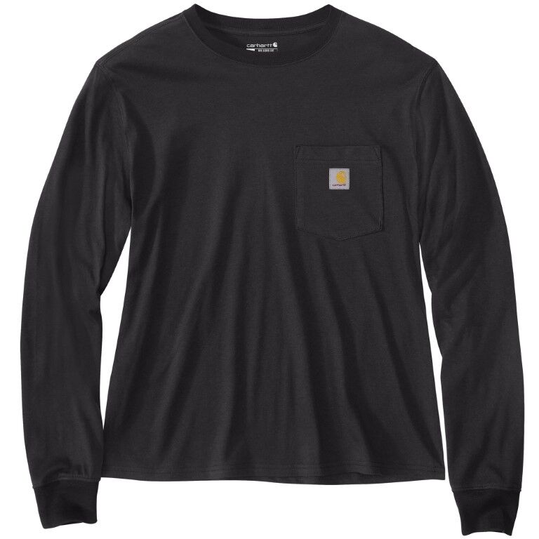 Carhartt Women's TENCEL Fiber Series Loose Fit Long-Sleeve Pocket T-Shirt