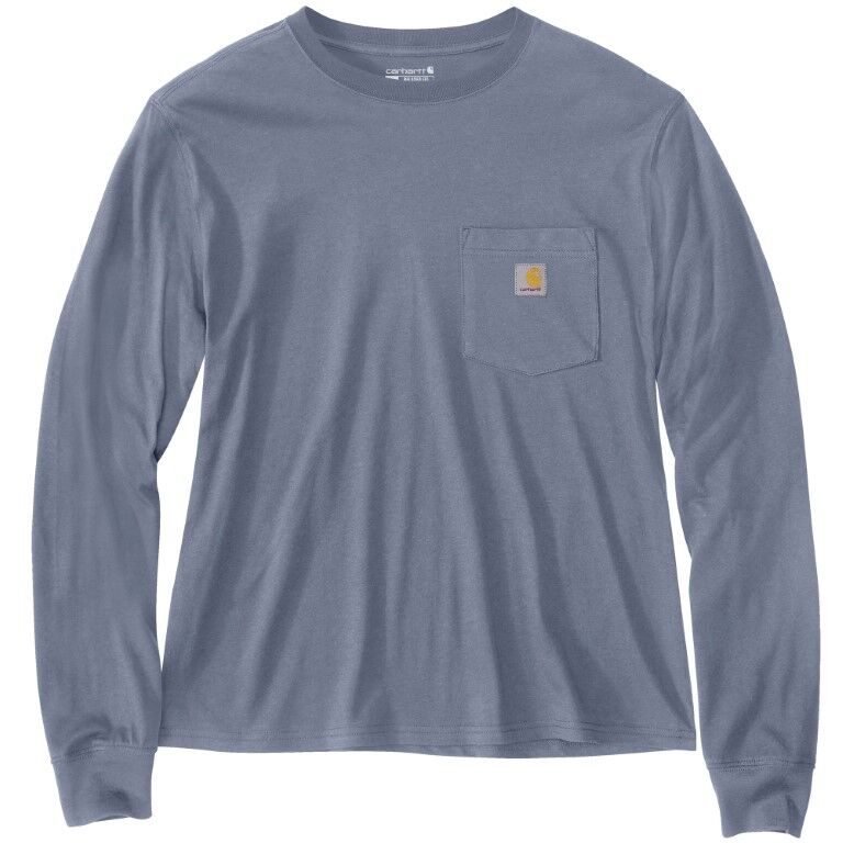 Carhartt Women's TENCEL Fiber Series Loose Fit Long-Sleeve Pocket T-Shirt