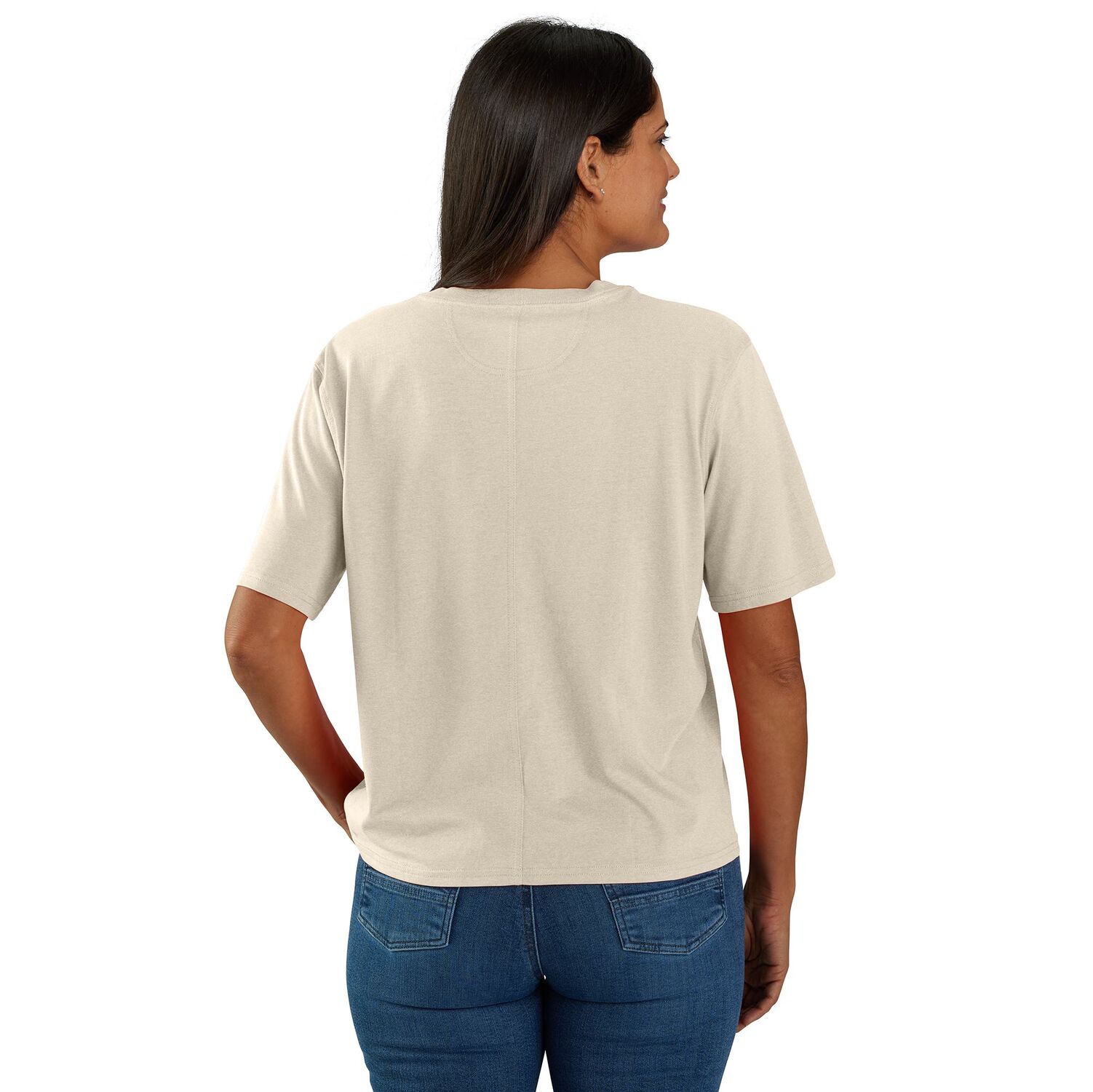 Carhartt Women's TENCEL Fiber Series Loose Fit Short Sleeve Crewneck T-Shirt