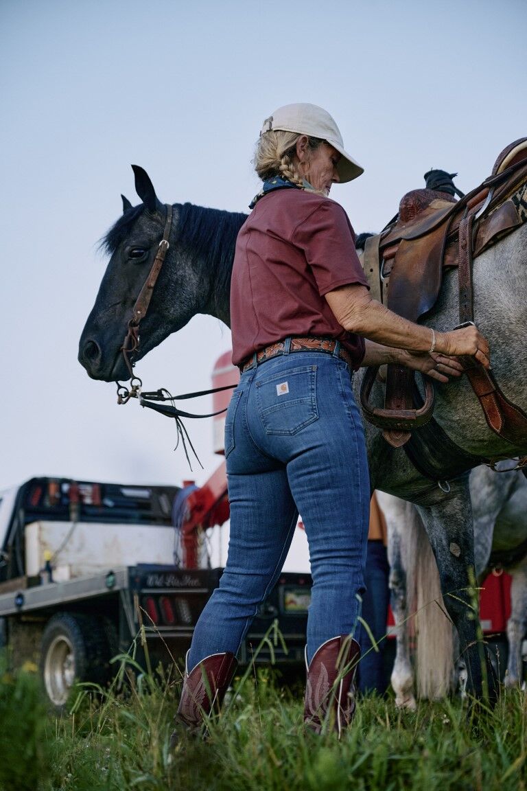 Carhartt Women's TENCEL Fiber Series Loose Fit Short Sleeve Crewneck T-Shirt