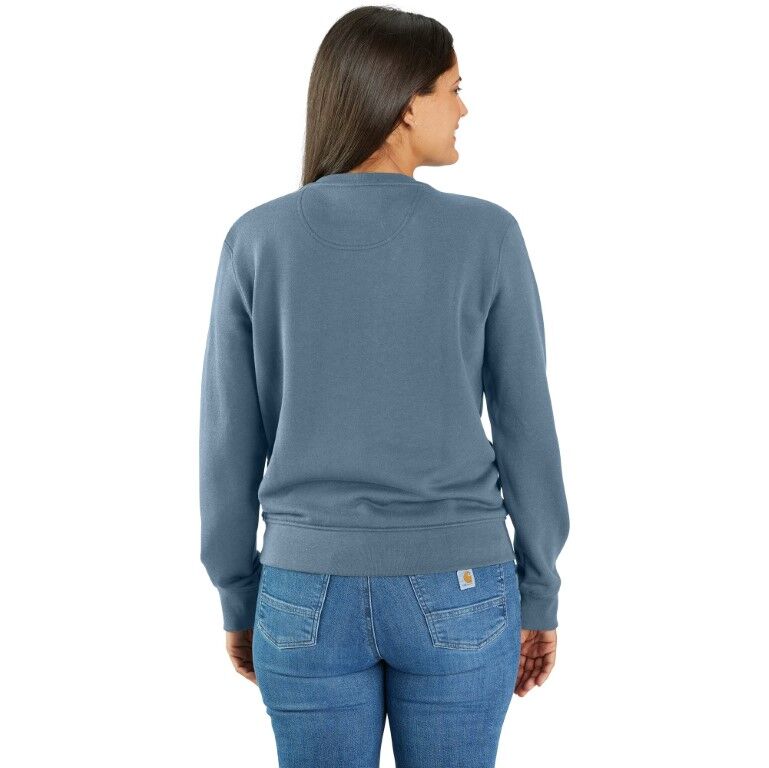 Carhartt Women's TENCEL Fiber Series Relaxed Fit French Terry Crewneck Sweatshirt