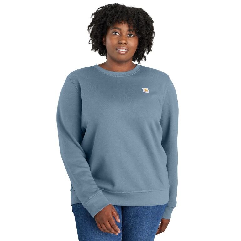 Carhartt Women's TENCEL Fiber Series Relaxed Fit French Terry Crewneck Sweatshirt