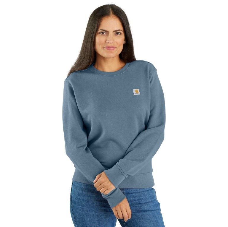 Carhartt Women's TENCEL Fiber Series Relaxed Fit French Terry Crewneck Sweatshirt