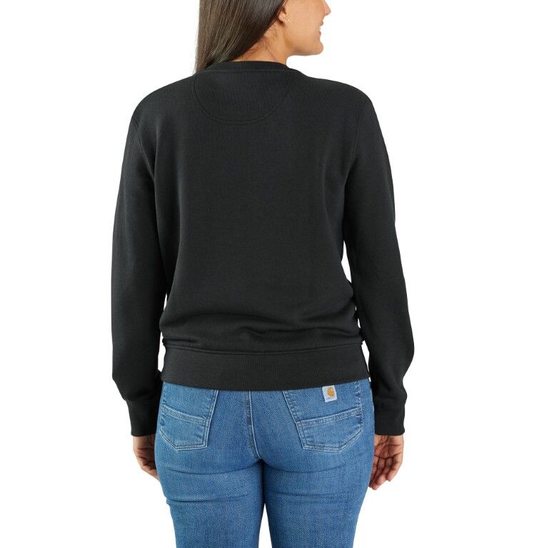 Carhartt Women's TENCEL Fiber Series Relaxed Fit French Terry Crewneck Sweatshirt