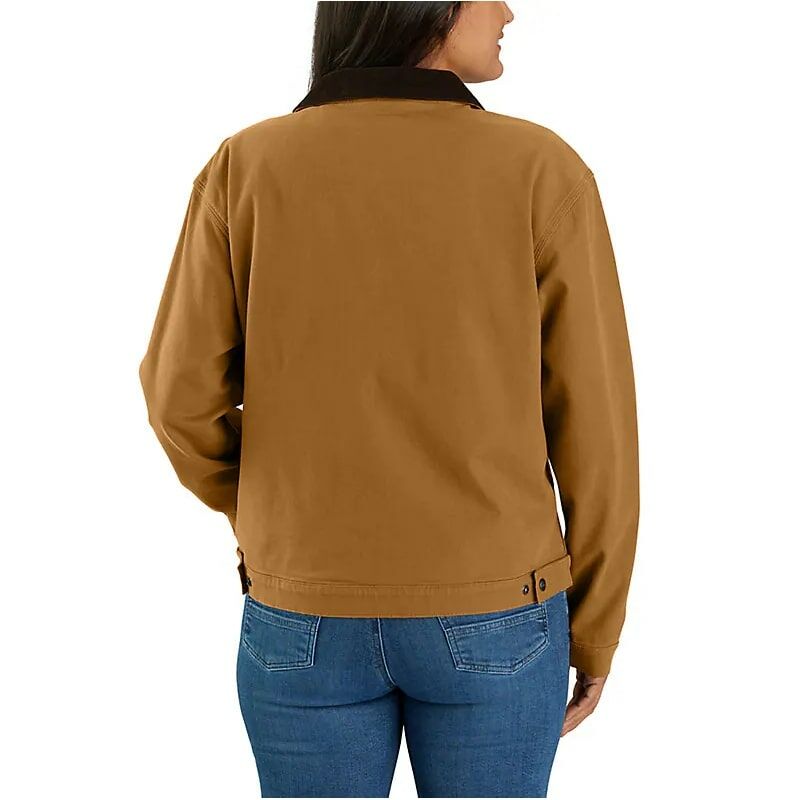 Carhartt Women's Rugged Flex  Loose Fit Canvas  Detroit Jacket