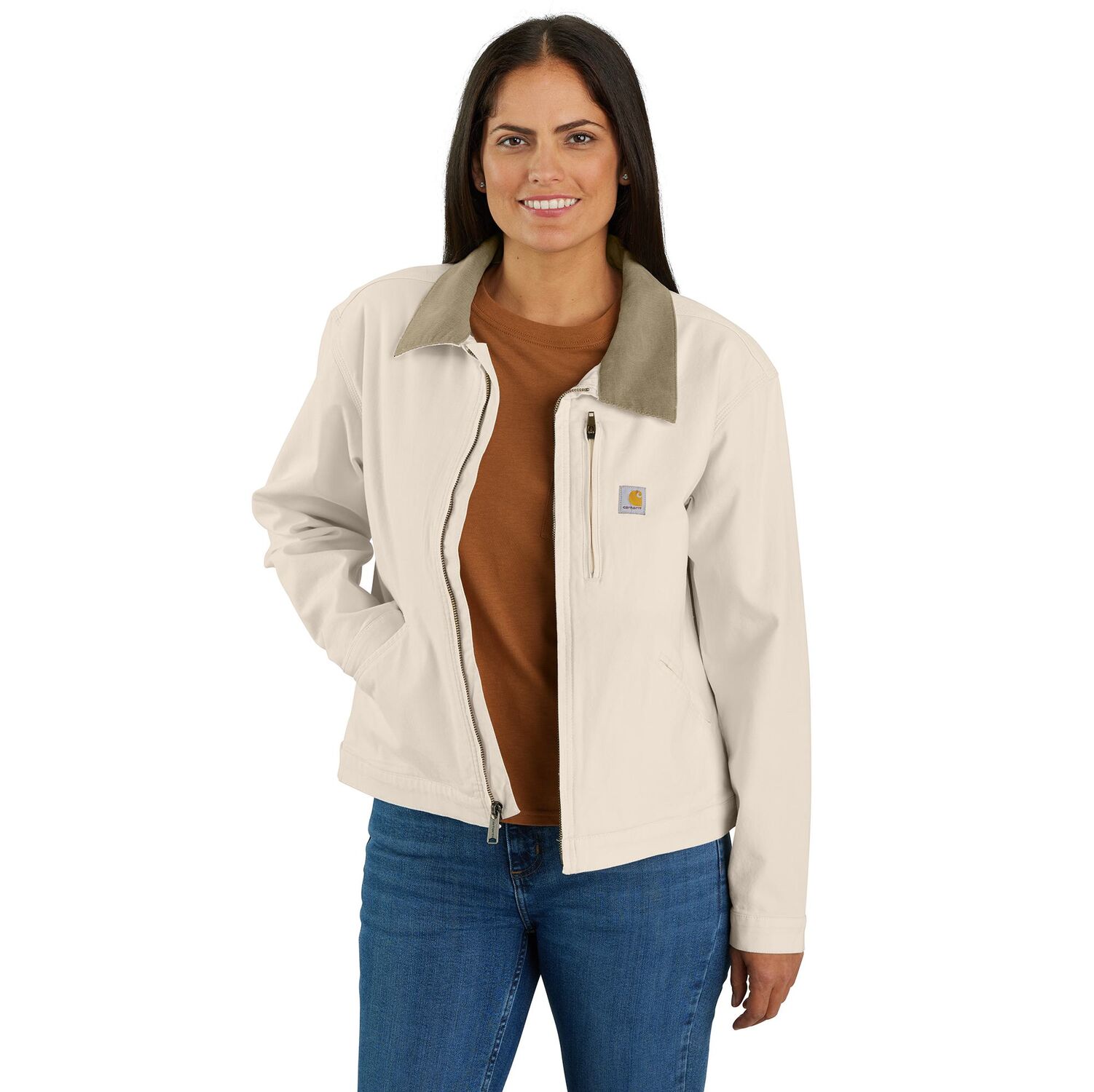 Carhartt Women's Rugged Flex  Loose Fit Canvas  Detroit Jacket