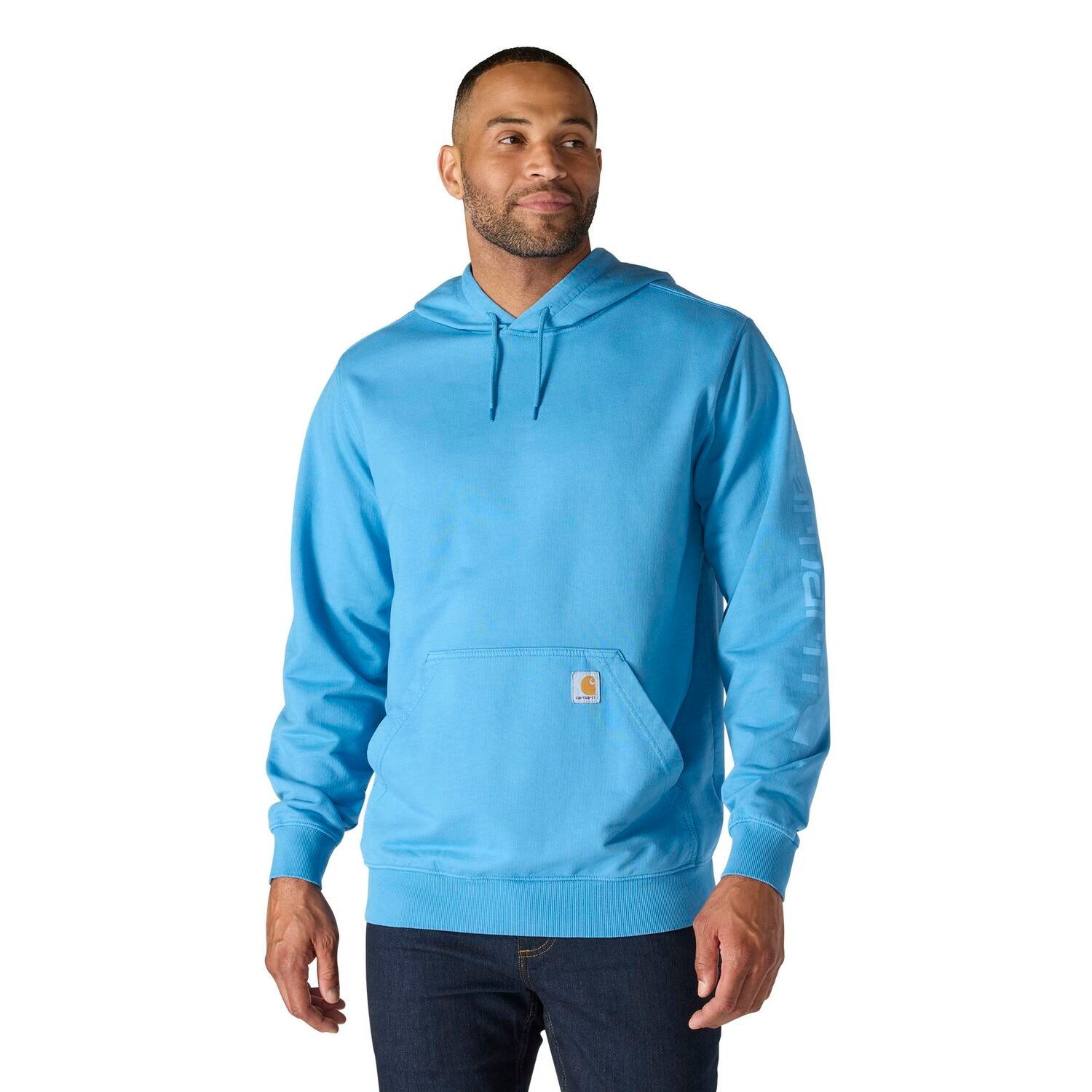 トップス Carhartt Invincible 15 Sweatshirt Blue Carhartt WIP x Invincible – Hooded Pigment Dyed Sweat