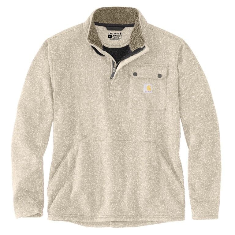 Carhartt Men's Relaxed Fit Midweight 1/4 Zip Pocket Sweater Fleece