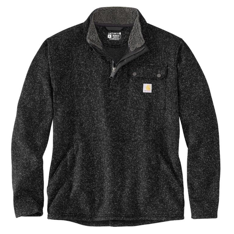 Carhartt Men's Relaxed Fit Midweight 1/4 Zip Pocket Sweater Fleece