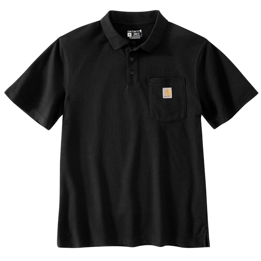 Carhartt Men's Loose Fit Midweight Short Sleeve Pocket Polo