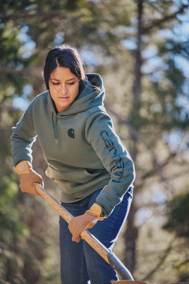 Carhartt Women's Relaxed Fit Midweight Graphic Crewneck Sweatshirt