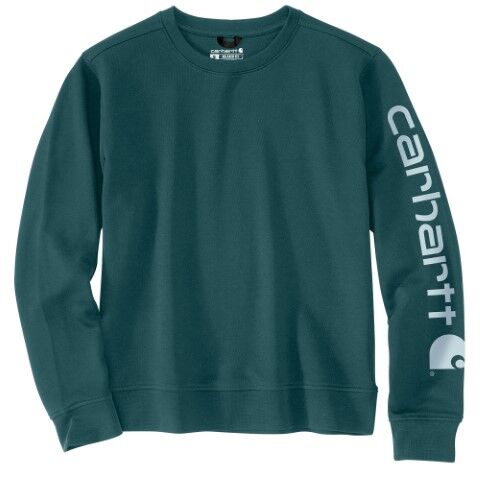 Carhartt Women's Relaxed Fit Midweight Graphic Crewneck Sweatshirt