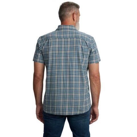 Carhartt Men's Rugged Flex Relaxed Fit Lightweight Short Sleeve Plaid Shirt