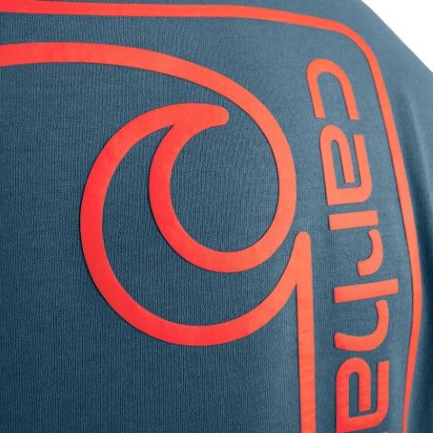 Carhartt Men's Relaxed Fit Lightweight Short Sleeve Pocket C Graphic T-Shirt