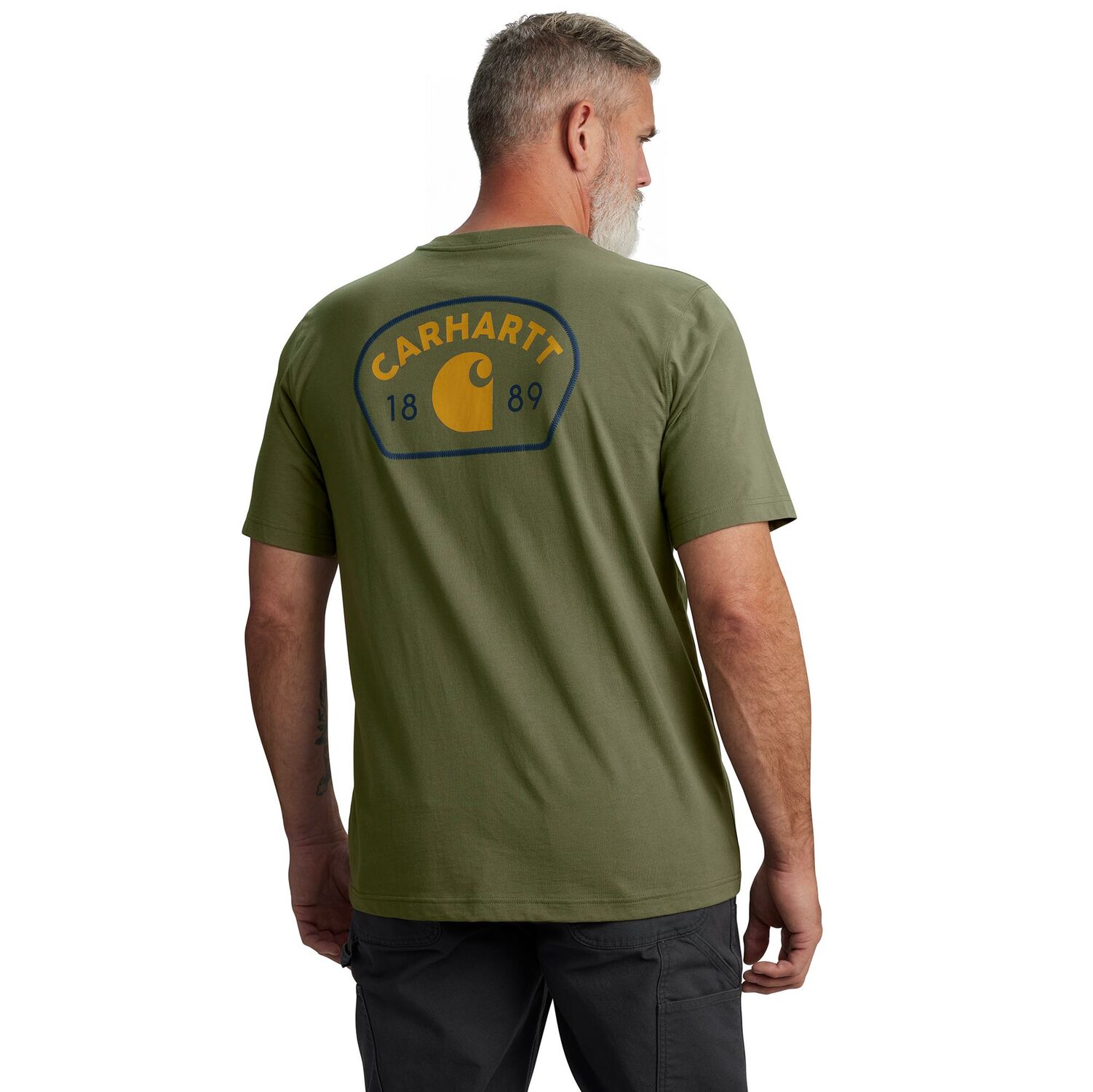 Carhartt Men's Relaxed Fit Lightweight Short Sleeve 1889 Graphic T-Shirt