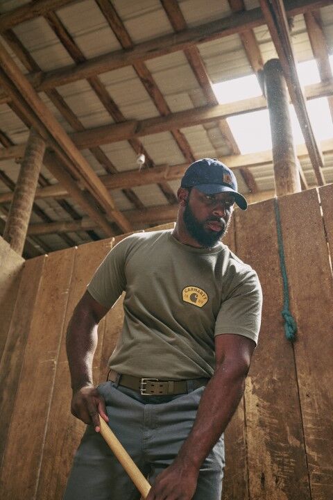 Carhartt Men's Relaxed Fit Lightweight Short Sleeve 1889 Graphic T-Shirt