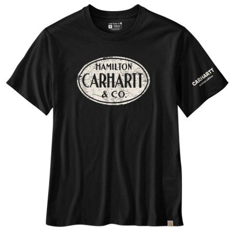 Carhartt Men's Relaxed Fit Lightweight Short Sleeve Hamilton Graphic T-Shirt