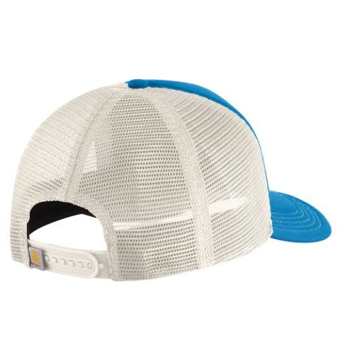 Carhartt Women's Graphic Trucker Hat in Engineer Blue