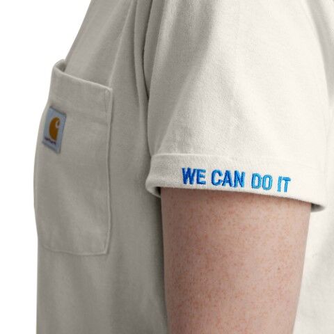 Carhartt Women's Loose Fit Heavyweight Short Sleeve Love Of Labor Graphic T-Shirt