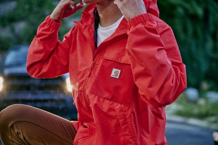 Carhartt Women's Storm Defender Loose Fit Lightweight Hooded Packable Jacket