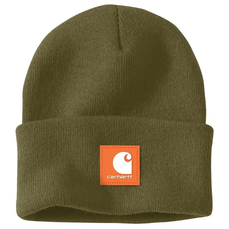 Carhartt Men's Knit Rubber Patch Beanie
