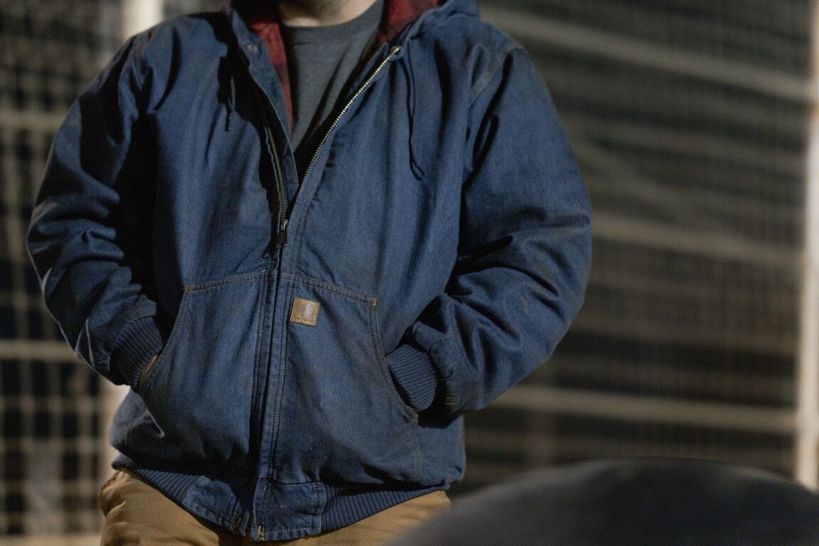 な*う様 激レア‼️Carhartt \"Denim Active Jacket\" Carhartt WIP OG Active Jacket - Denim (Winter) | Blue (stone