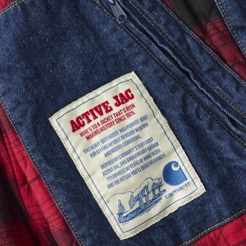 Carhartt Men's Loose Fit Denim Active Jac