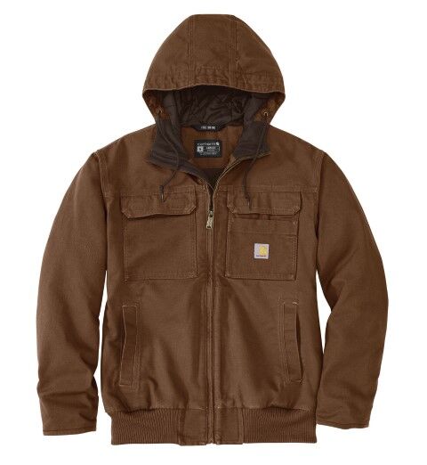 Carhartt Men's Full Swing Loose Fit Washed Duck Insulated Active Jac