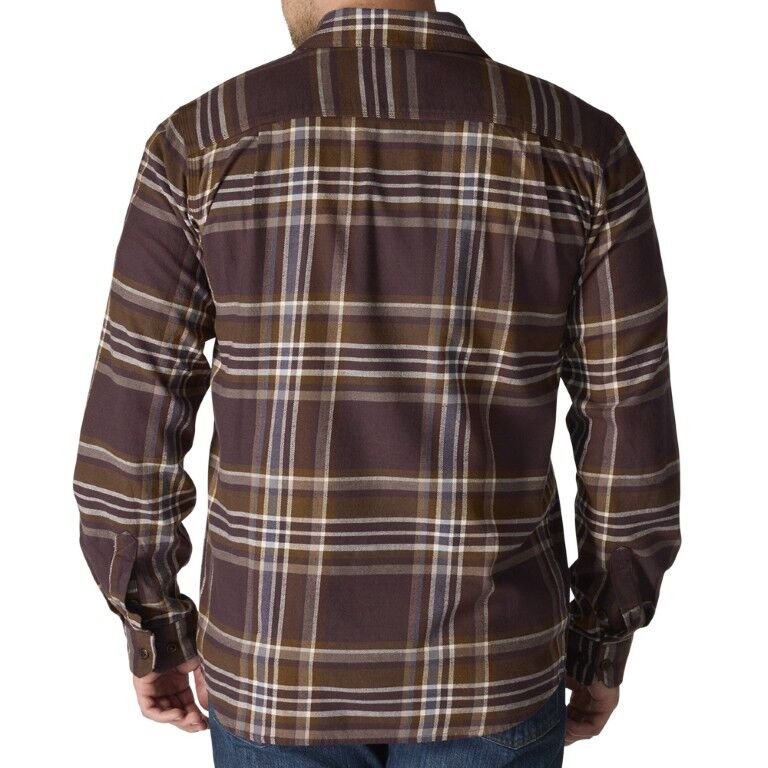Carhartt Men's Rugged Flex Relaxed Fit Midweight Flannel Long Sleeve Plaid Shirt