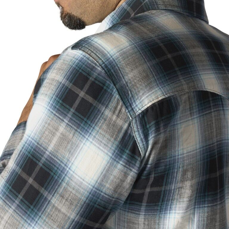 Carhartt Men's Montana Rugged Flex Relaxed Fit Lightweight Long Sleeve Snap Front Plaid Shirt