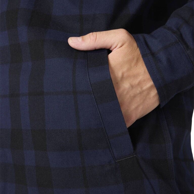 Carhartt Men's Relaxed Fit Flannel Sherpa Lined Shirt Jac