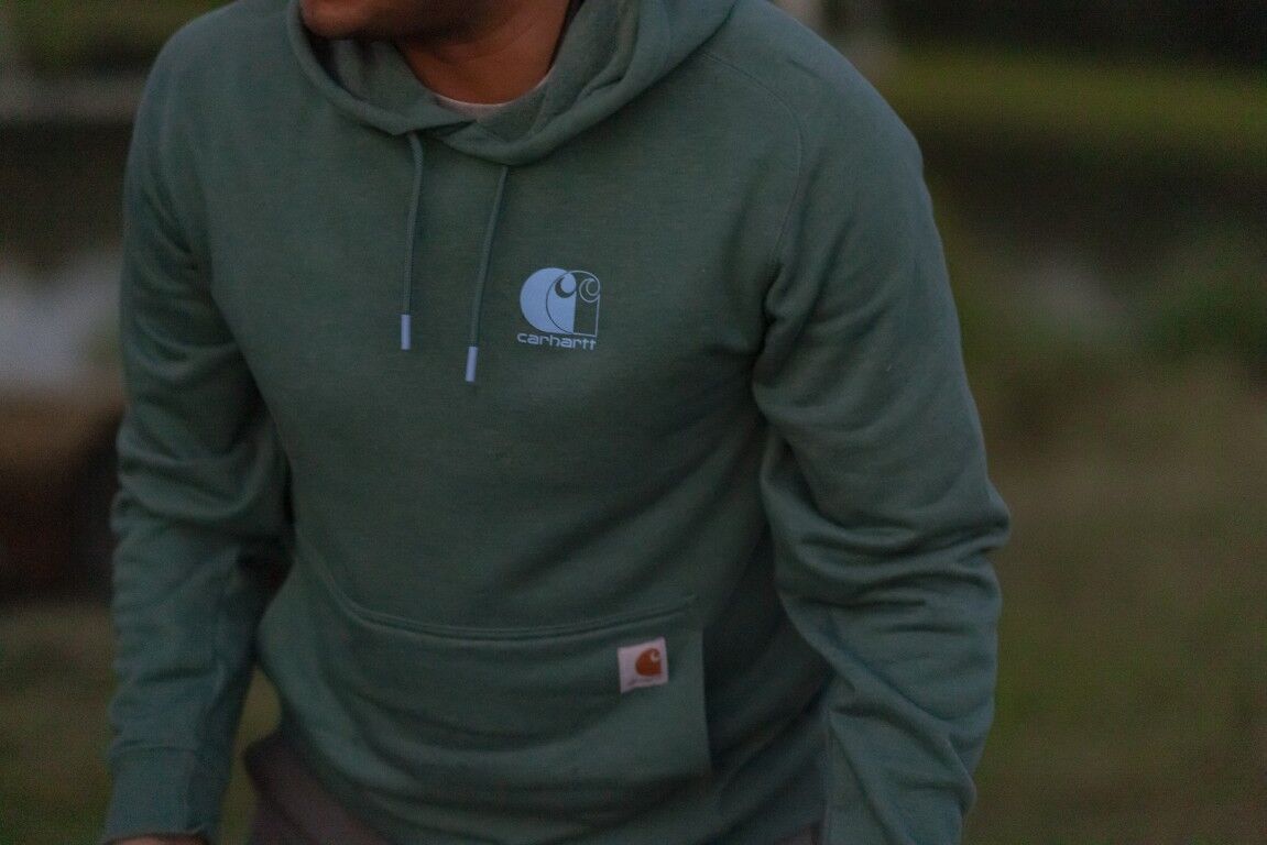 Carhartt Men's Force Relaxed Fit Lightweight Logo Graphic Sweatshirt