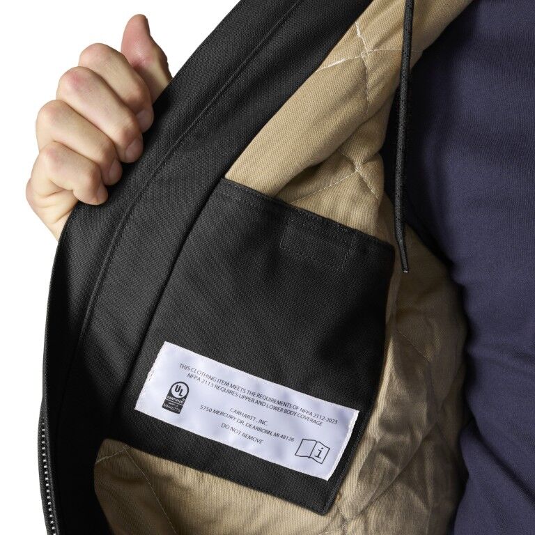 Carhartt Men's Flame Resistant Loose Fit Duck Insulated Active Jac