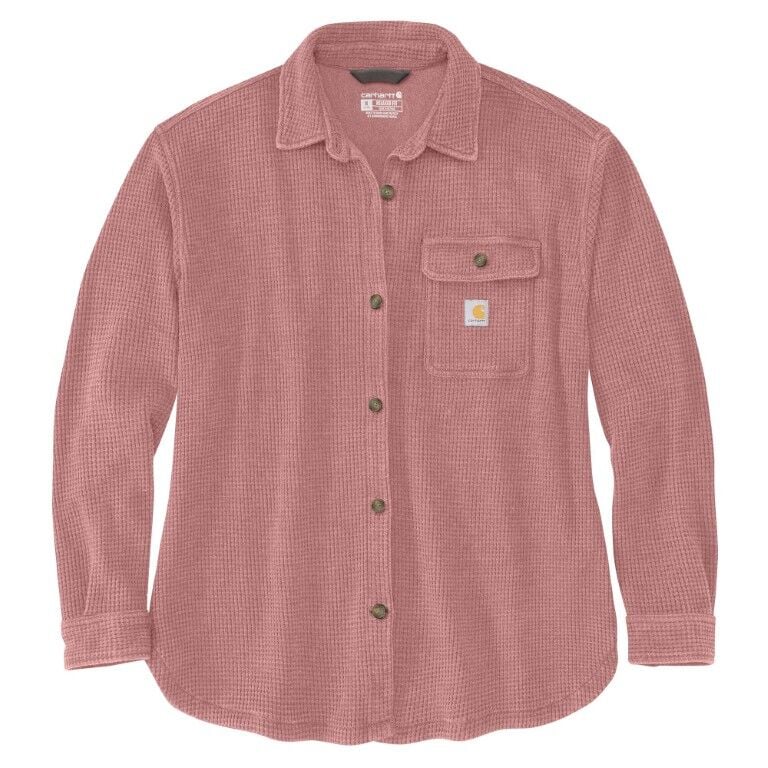 Carhartt Women's Oversized Fit Heavyweight Waffle Knit Shirt