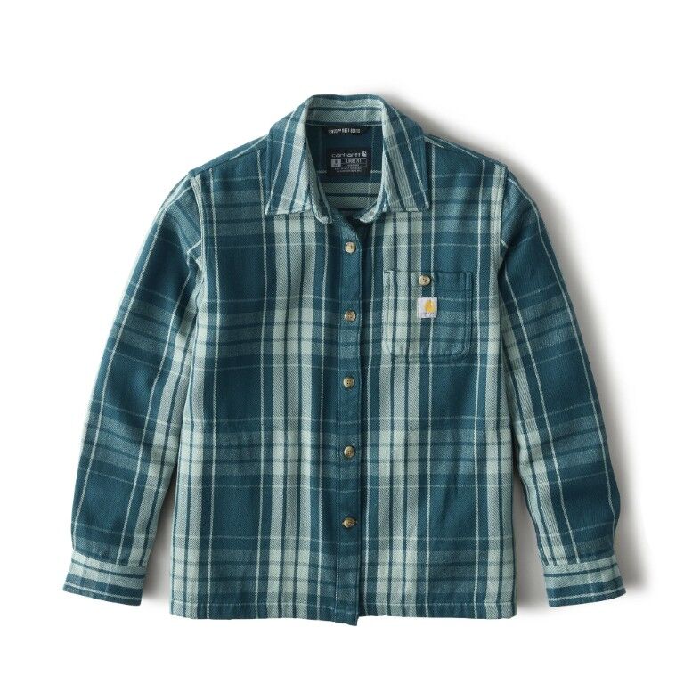 Carhartt Women's TENCEL Fiber Series Loose Fit Twill Plaid Shirt