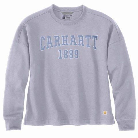 Carhartt Women's Loose Fit Midweight Carhartt Graphic Sweatshirt