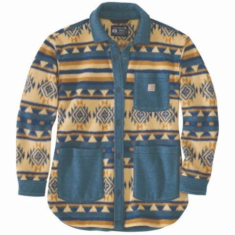 Carhartt Women's Loose Fit Bethany Yellowtail Fleece Shirt Jac