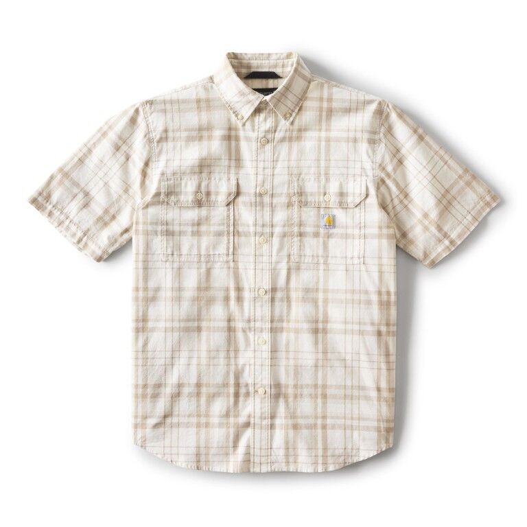 Carhartt Men's Fort Loose Short Sleeve Plaid Shirt