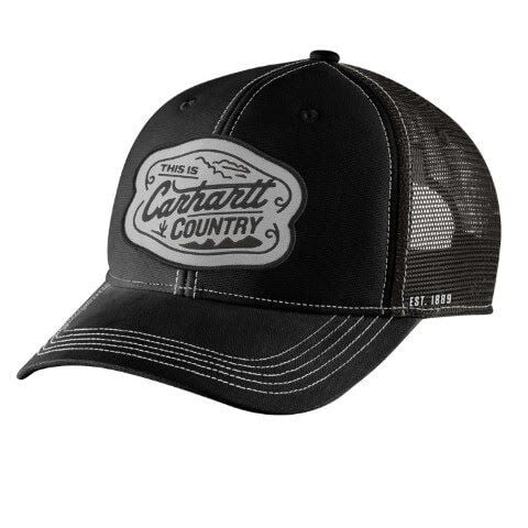 Carhartt Men's Canvas Mesh Back Country Graphic Cap