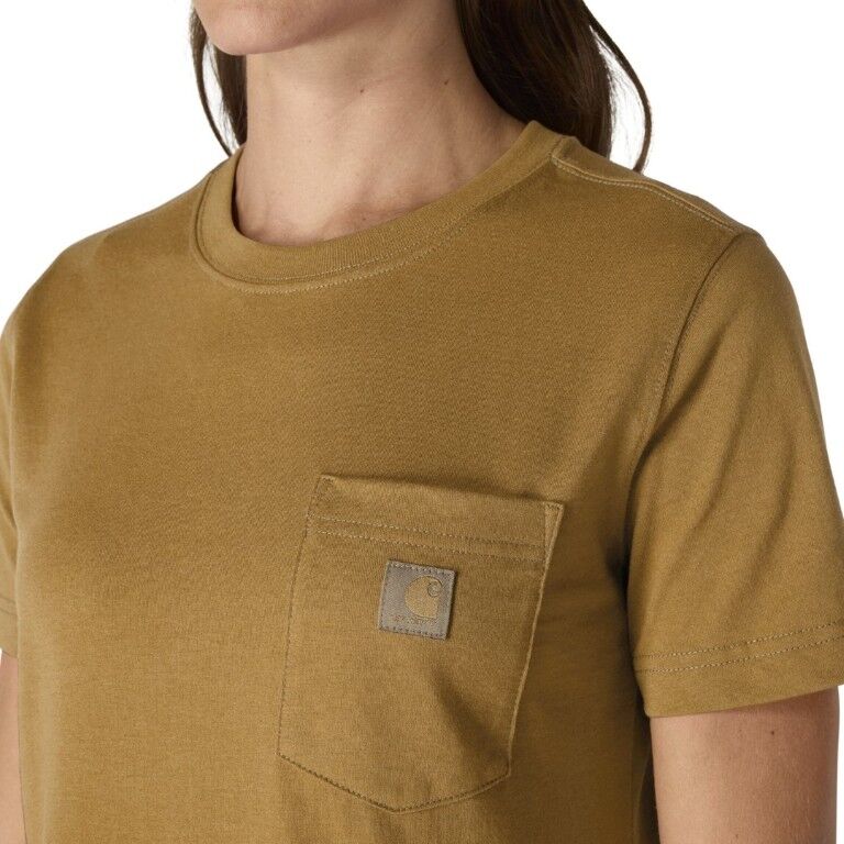 Carhartt Women's Relaxed Fit Lightweight Short Sleeve Pocket T-Shirt