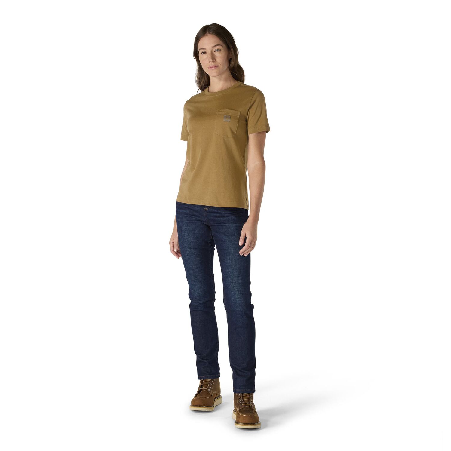 Carhartt Women's Relaxed Fit Lightweight Short Sleeve Pocket T-Shirt