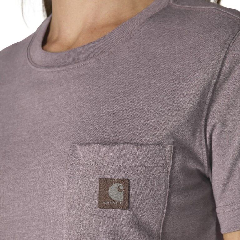 Carhartt Women's Relaxed Fit Lightweight Short Sleeve Pocket T-Shirt