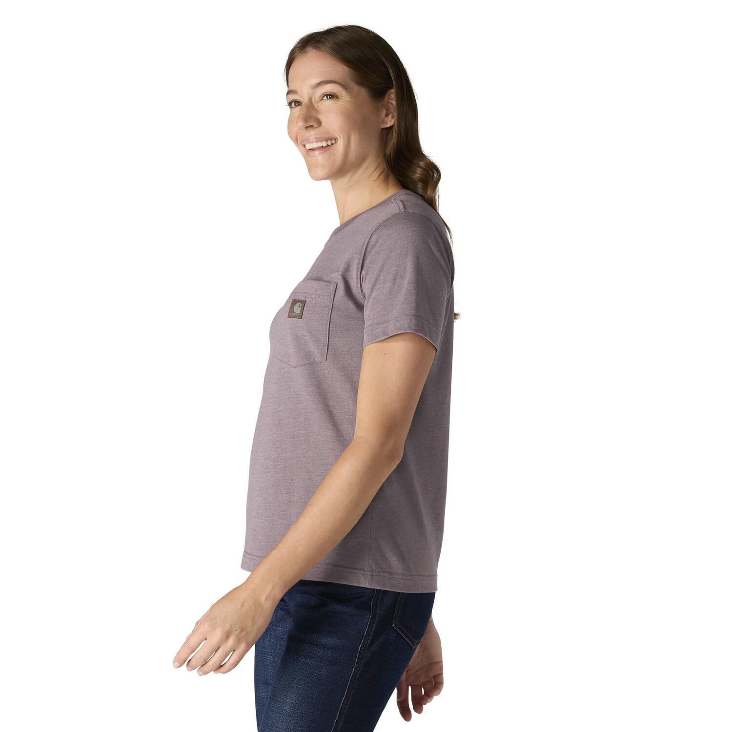 Carhartt Women's Relaxed Fit Lightweight Short Sleeve Pocket T-Shirt