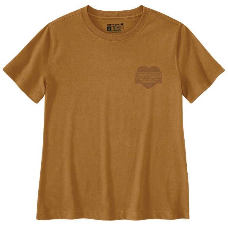 Carhartt Women's Irvine Relaxed Fit Heritage Heart T-Shirt