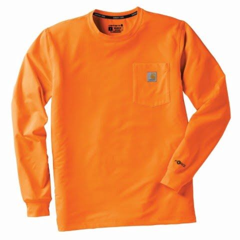 Carhartt Men's Force Relaxed Color Enhanced Long Sleeve T-Shirt