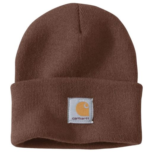 Carhartt Men's Knit Cuffed Beanie in Mocha Winter Hats