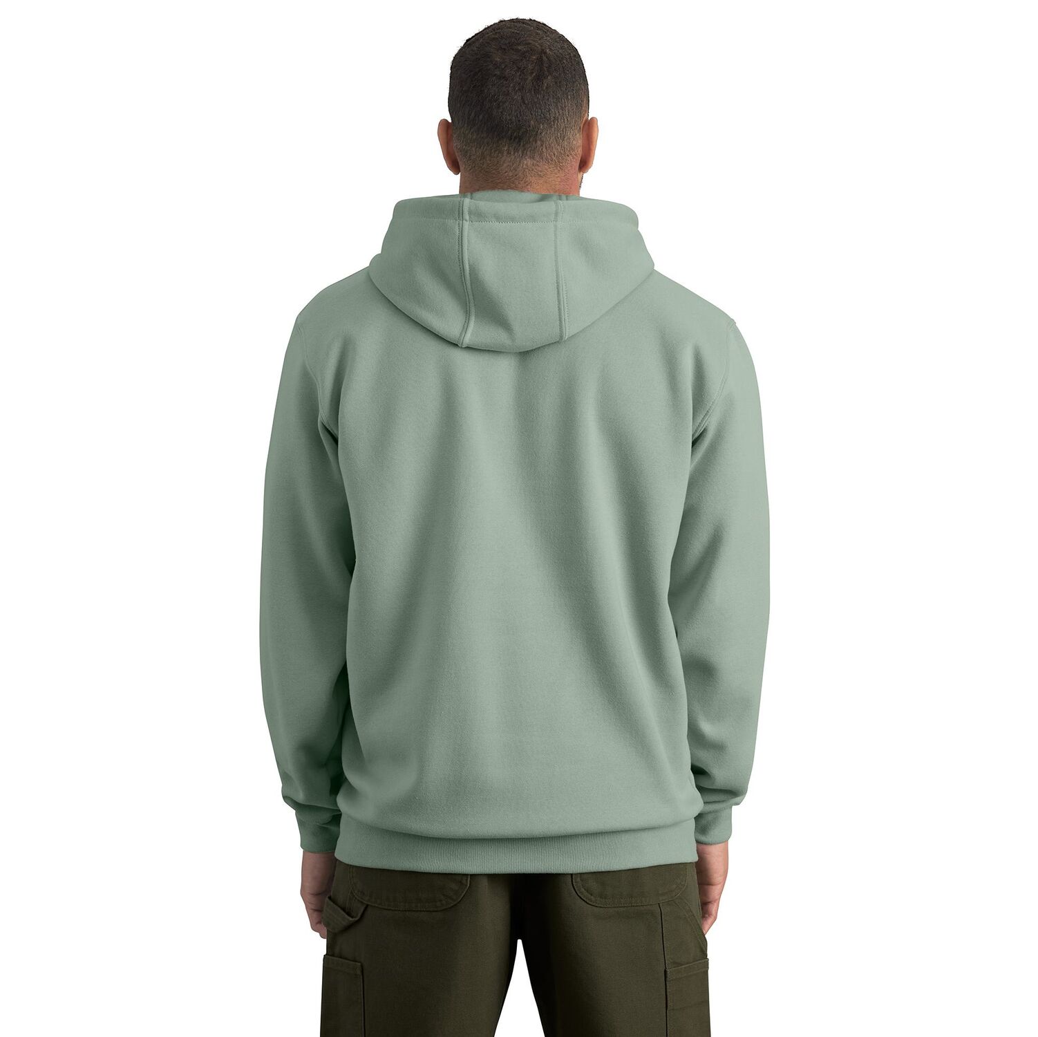 Carhartt Men's Loose Fit Midweight Logo Sleeve Graphic Hoodie